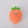 ومفتاح فاكهة وخضر لطيف على وجه فتاة في حقيبة زفافها محملة بلعب من الصوف Item Picture